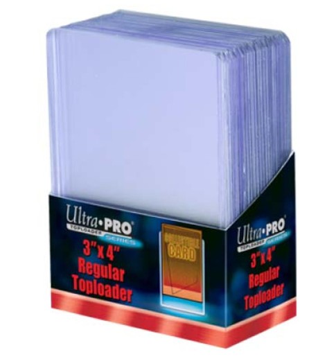 3" x 4" Clear Regular Toploader (25-Count) - Ultra Pro Toploaders